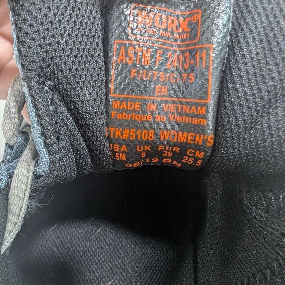 Worx by Red Wing 5108 Work Shoes boots Womens 8.5 Carbide Safety hard Toe gray - Picture 11 of 11